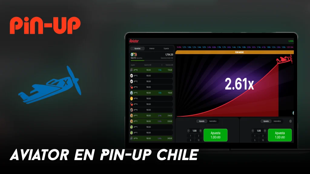 Aviator en Pin-up Chile
